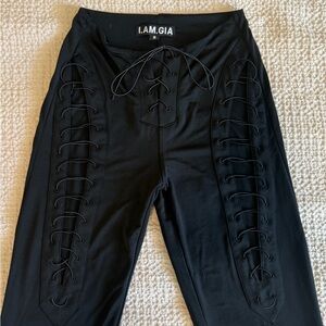I.AM.GIA Lace Up Pants